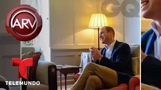 Príncipe William abrió su corazón y habló sobre Lady D | Al Rojo Vivo | Telemundo