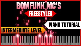 Bomfunk MC's - Freestyler  | Piano Cover / Tutorial / sheets