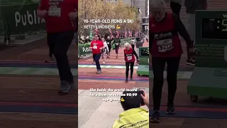 98 year old Betty Lindberg ran Atlanta Publix 5K in 59 minutes & 6 seconds #runningmotivation