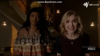 Scream Queens S1E9- Zayday/Grace Tell Chanel About Boone