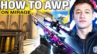 MANTUU - HOW TO AWP ON MIRAGE! (+ Pro plays)