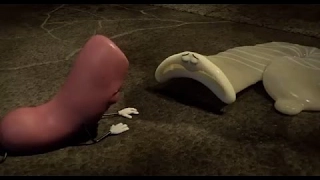 Sausage party 2016 best scene used comdom and sausage man vs food..