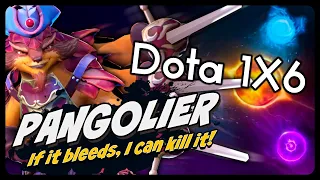 PANGOLIER in Dota 1x6 ROLLING Over The Competition!!