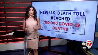 US reaches 700,000 Covid deaths