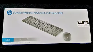 ОБЗОР НА КЛАВИАТУРУ hp pavilion keyboard and mouse 800 _  ЗА ЧТО ТАКИЕ ДЕНЬГИ? |