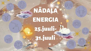 ⚡️ Nädala Energia ⚡️ 🐚 25.juuli-31.juuli 🐚 - 🔮 12 Tähemärki 🔮
