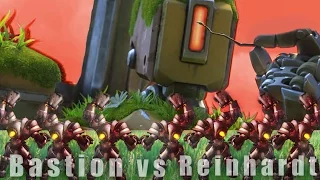 Bastion vs Reinhardts │Overwatch Custom Game Mode