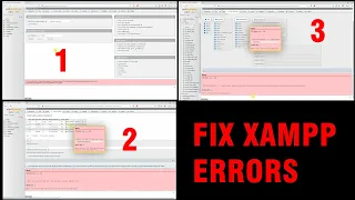 FIX XAMPP ERRORs: phpmyadmin configuration storage has been deactivated, #1030 Got error 176, #1032