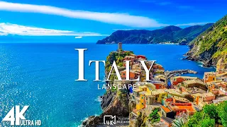 FLYING OVER ITALY( 4K UHD ) - Relaxing Music Along With Beautiful Nature Videos 4K Video Ultra HD