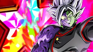 ECCO i DOKKAN FIELDS! 100% LR FUSION ZAMASU TEQ SHOWCASE LINK LVL 10! DBZ: DOKKAN BATTLE