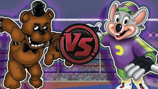 FREDDY FAZBEAR vs CHUCK E CHEESE RAP! (Five Nights at Freddy's Song) | CARTOON RAP ATTACK