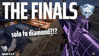 can this average player solo to diamond in THE FINALS season 2?!?