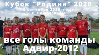 Кубок "Родина" 2020 - голы команды Адвир-2012