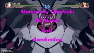 Naruto Shippuden Ultimate Ninja Storm 4: Momoshiki Otsutsuki All Moves/Awakening!