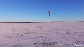 Петрозаводск с квадрокоптера в разные времена года