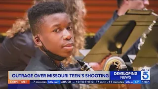 Outrage continues over shooting of Missouri teen