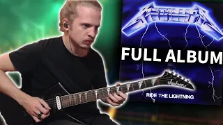 Metallica - "Ride the Lightning" Full Album Guitar Cover (Rocksmith CDLC)