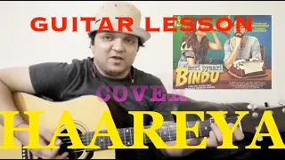 Haareya | Guitar Chords Lesson | Meri Pyari Bindu