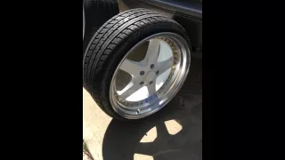 19x9.5 stretch 215/35