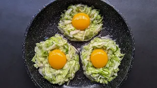 Just Add Eggs With Cabbage Its So Delicious/ Simple Breakfast Recipe/ Healthy Cheap & Tasty Snacks