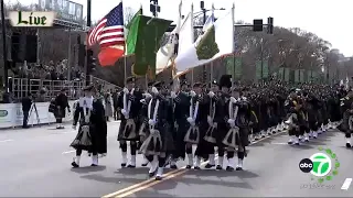 🍀Happening Now🍀 St. Patrick's Day parade steps off in downtown Chicago