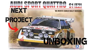 BEEMAX/AOSHIMA, AUDI SPORT QUATTRO UNBOXING