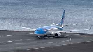 @TUI - leaving Madeira to FRA at #FNCAirport
