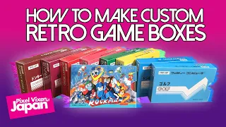 Make your own custom retro video game boxes