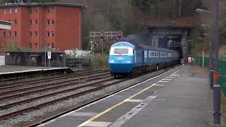 BLUE PULLMAN HST AT BANGOR 12th & 14/4/22; + AVANTI VOYAGERS & TfW Class 153s.