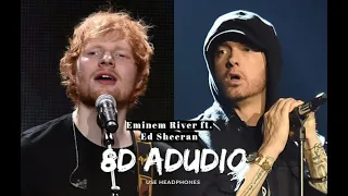 8D Audio 🎧 - Eminem River ft Ed Sheeran