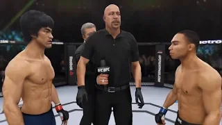 Bruce Lee vs. John Dodson (EA Sports UFC 3) - CPU vs. CPU