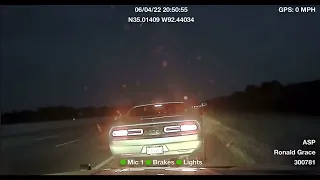 Arkansas State Police Charger Chases Challenger