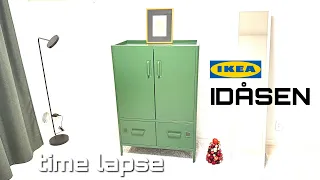 【イケア家具組み立て】【イドーセン】淡々とIKEA家具IDÅSENを組み立てるだけのタイムラプス動画