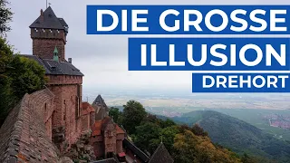 Haut-Koenigsbourg in Alsace| Film location of "The Great Illusion" with Jean Gabin | France