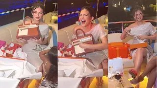 Kylie Jenne $100k Gifts 25th Birthday Hermès Birkin from Mum Lavish Yacht Party.