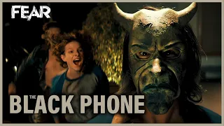Finney Tries To Escape The Grabber | The Black Phone | Fear