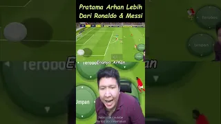 Windah Kaget Liat Skill Pratama Arhan Cetak Goal Gacor #efootball #shorts