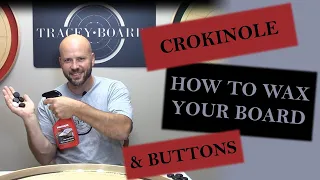 How To Wax Your Crokinole Board & Crokinole Buttons