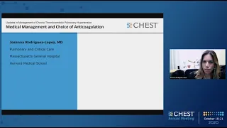 Updates in Management of Chronic Thromboembolic Pulmonary Hypertension (CTEPH)