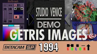 Getris Images - Studio Venice Demonstration Tape (1994 Betacam SP Upscaled HQ CG Commercials & More)