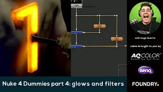 Nuke Compositing 4 Beginners #4 | glows and filters |  with @FoundryTeam @BenQEurope