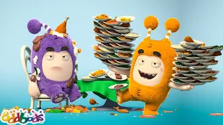 Dinner Dash | Oddbods - Food Adventures | Cartoons for Kids