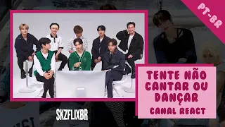 (LEGENDADO) Stray Kids - Desafio "Tente Não Cantar ou Dançar" para a K-Pop Stars REACT