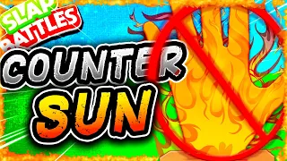 HOW to COUNTER the SUN Glove🌞- Slap Battles Roblox