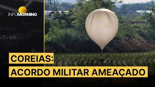 COREIA DO SUL planeja suspender um acordo militar assinado com o NORTE em 2018
