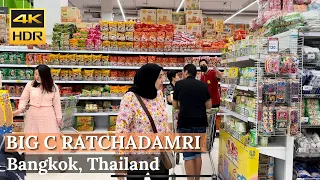 [​BANGKOK] Big C Supercenter Ratchadamri "Favorite Tourist Shopping Mall" | Thailand [4K HDR Walk]