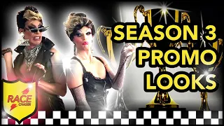 Race Chaser Presents: s3 Promo looks with Alaska Thunderfuck & Willam | BTS