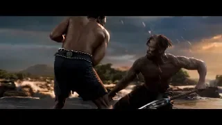 Black Panther - T'Challa vs Killmonger First Fight [HD]