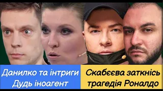 Данилко у Поліщука розмазав Крапивину, драма Роналдо, іноагент Дудь, злюка вагіня Скабєєва