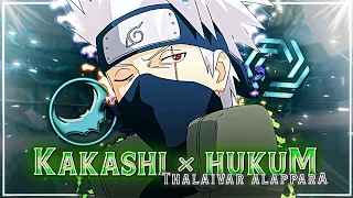 Kakashi × Hukum [Tamil AMV] | Kakashi Hatake Edit | Road to 1.2k Subscribers